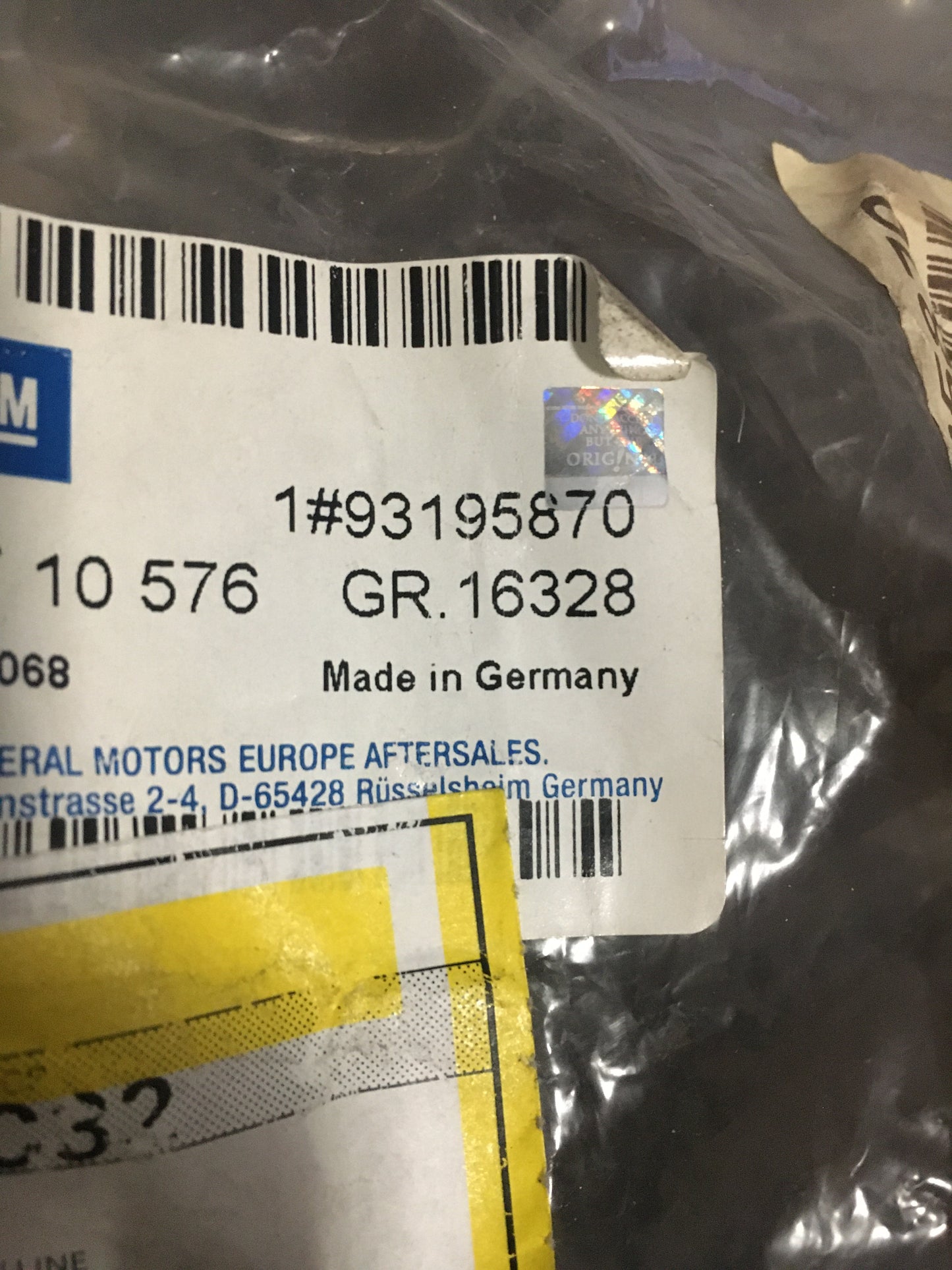 Original Agila B Schliessteil Vordertür NEU