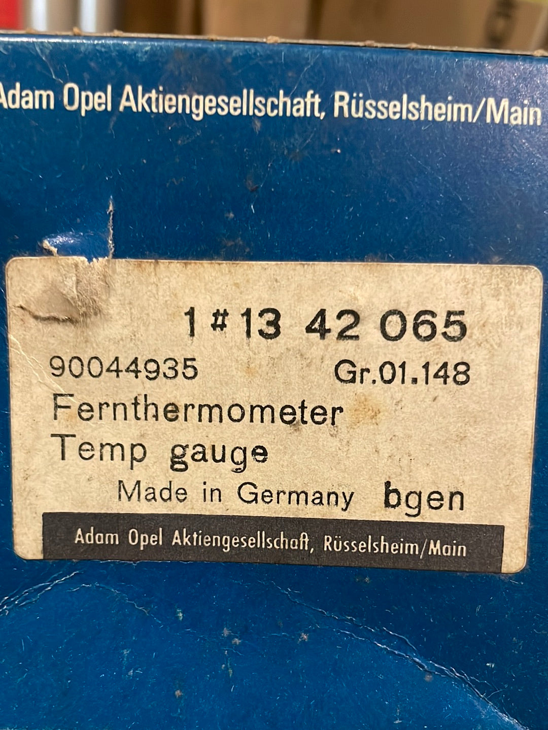 Original GM Opel Rekord Thermometer Temperaturanzeige Neu