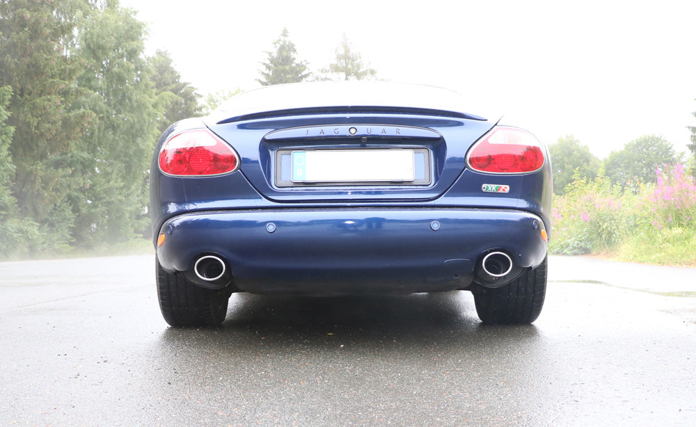 FOX Jaguar XK8/ XKR Typ QEV/ QDV Endschalldämpfer rechts/links Ø63,5 - 115x85 Typ 38 rechts/links