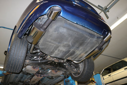 FOX Jaguar XK8/ XKR Typ QEV/ QDV Endschalldämpfer rechts/links Ø63,5 - 115x85 Typ 38 rechts/links