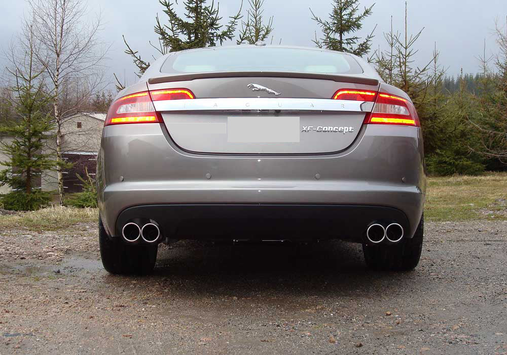 FOX Jaguar XF CC9 Endschalldämpfer rechts/links - 2x90 Typ 16 rechts/links