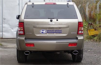 FOX Jeep Grand Cherokee Typ WH Endschalldämpfer Ausgang rechts/links - 140x90 Typ 32 rechts/links