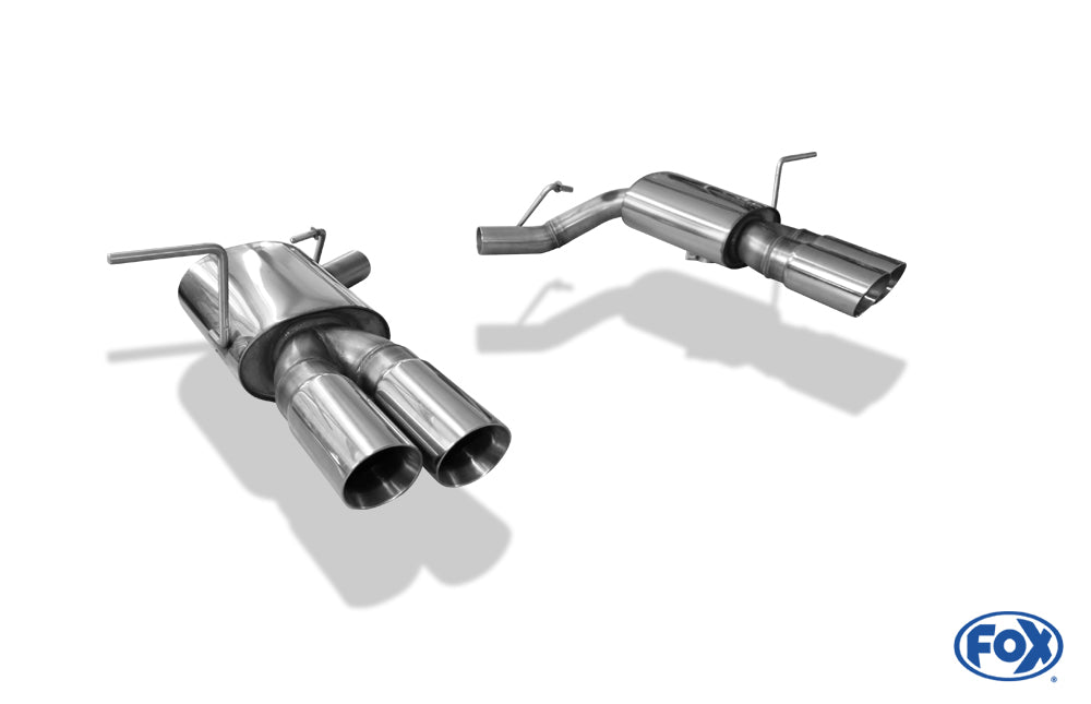 FOX Jeep Grand Cherokee WK II - 5,7l Endschalldämpfer rechts/links - 2x90 Typ 25 rechts/links