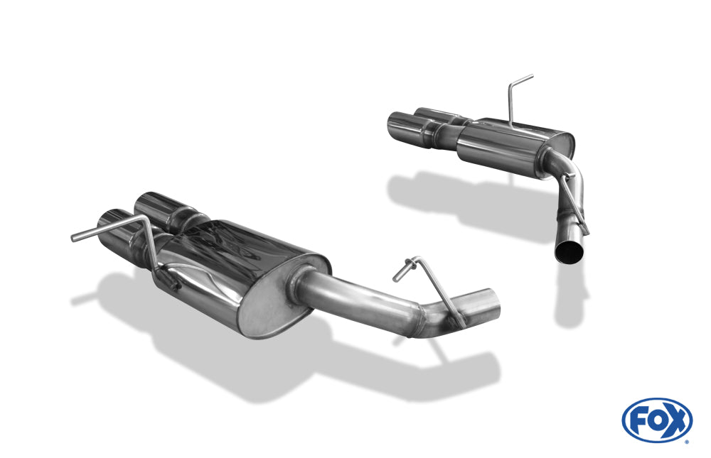 FOX Jeep Grand Cherokee WK II - 5,7l Endschalldämpfer rechts/links - 2x90 Typ 25 rechts/links