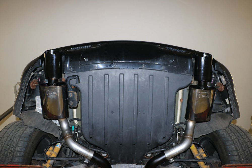 FOX Jeep Grand Cherokee WK II - 6,4l SRT8 bis 2014 Endschalldämpfer rechts/links - 129x106 Typ 32 rechts/links SCHWARZ emalliert