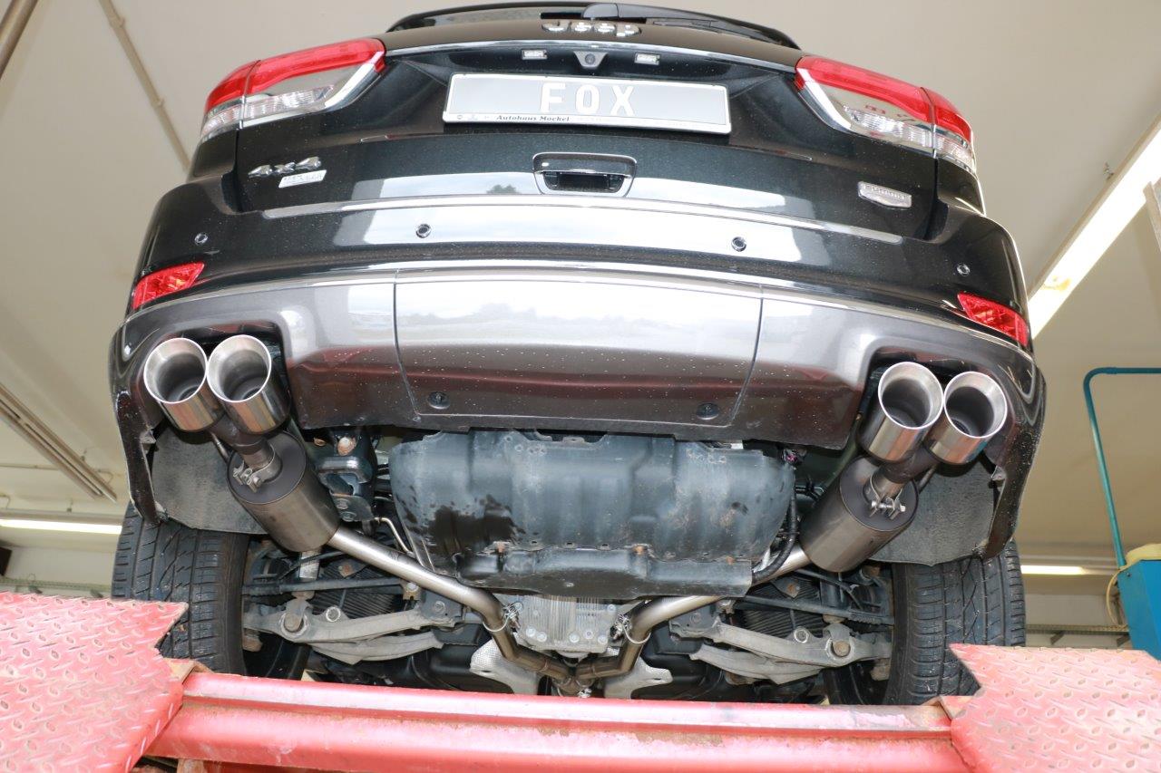 FOX Jeep Grand Cherokee WKII ab 2014 Endschalldämpfer rechts/links - 2x100 Typ 25 rechts/links