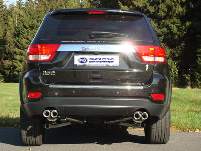 FOX Jeep Grand Cherokee WK - 3,6l Endschalldämpfer rechts/links - 2x80 Typ 17 rechts/links