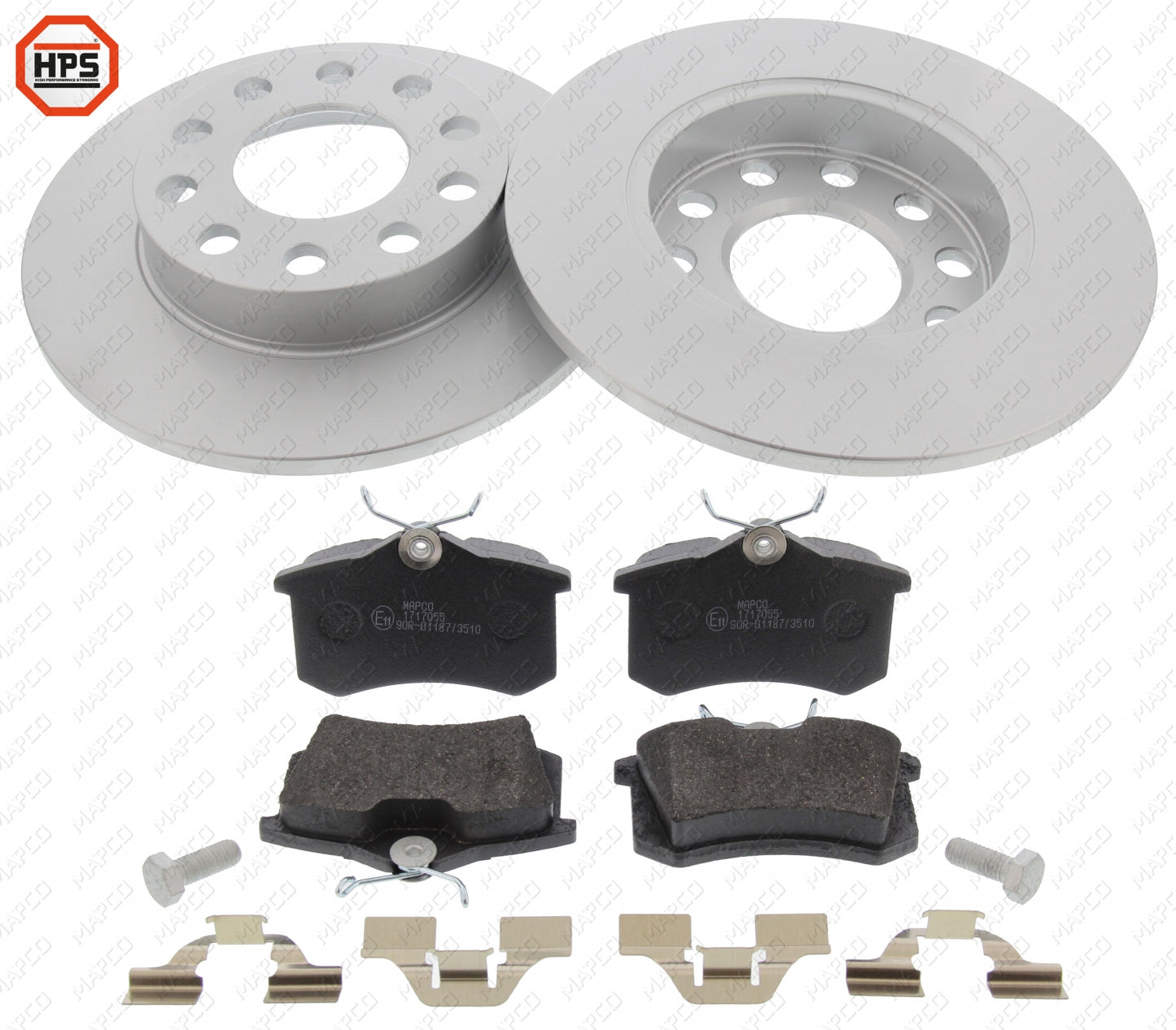 MAPCO Bremsensatz, Scheibenbremse Hinterachse  47931HPS