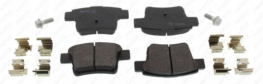 MAPCO Bremsbelagsatz, Scheibenbremse Hinterachse  6821