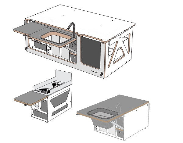 Irmscher Nissan Townstar Küchenmodul