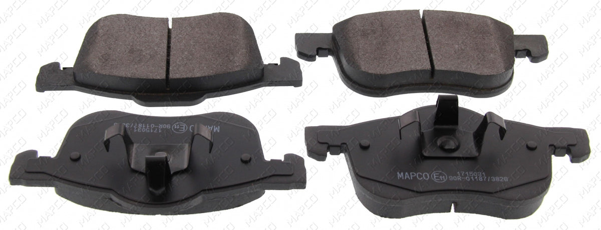 MAPCO Bremsbelagsatz, Scheibenbremse Vorderachse  6509