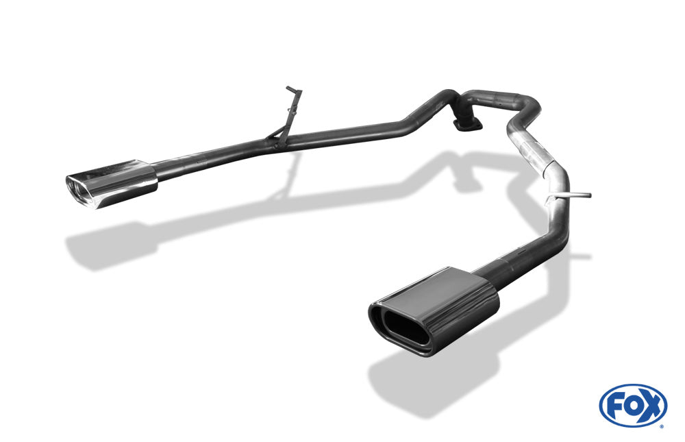 FOX Kia Carnival II Endrohrgeweih rechts/links - 135x80 Typ 53 rechts/links