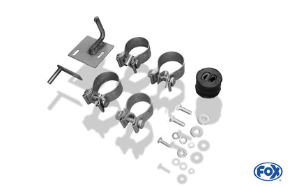 FOX Kia Sorento Typ JC Facelift V6 Endrohrgeweih Ausgang rechts/links  - 135x80 Typ 53 rechts/links