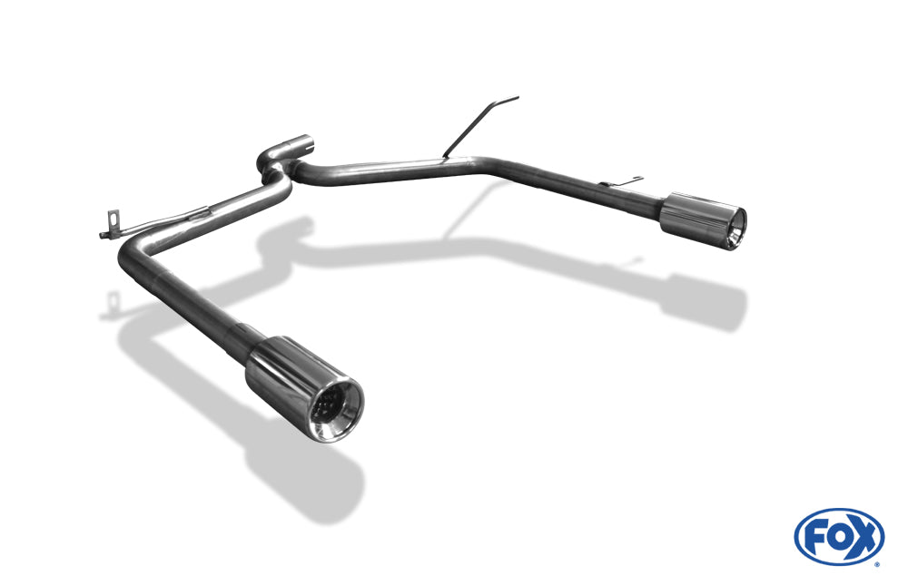 FOX Kia Cee`d Kombi/ Caravan Endrohrgeweih rechts/links passend auf den originalen Endschalldämpfer - 1x90 Typ 13 rechts/links