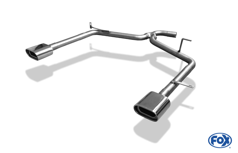FOX Kia Cee`d Kombi/ Caravan Endrohrgeweih rechts/links passend auf den originalen Endschalldämpfer - 135x80 Typ 53 rechts/links
