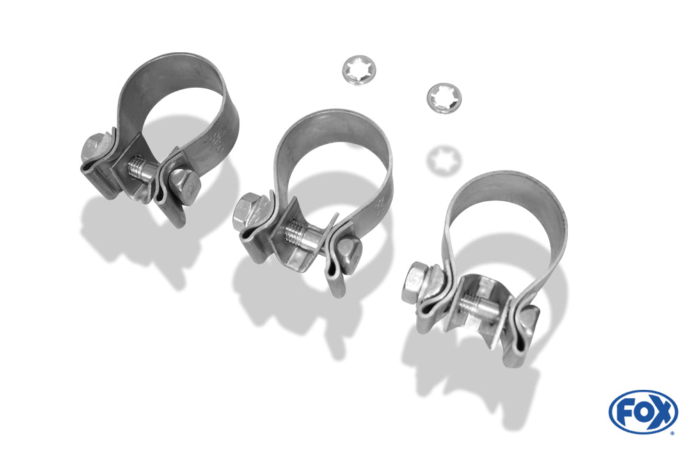 FOX Lada Niva 4x4 Endschalldämpfer quer Ausgang links - 1x45 Typ 10 links