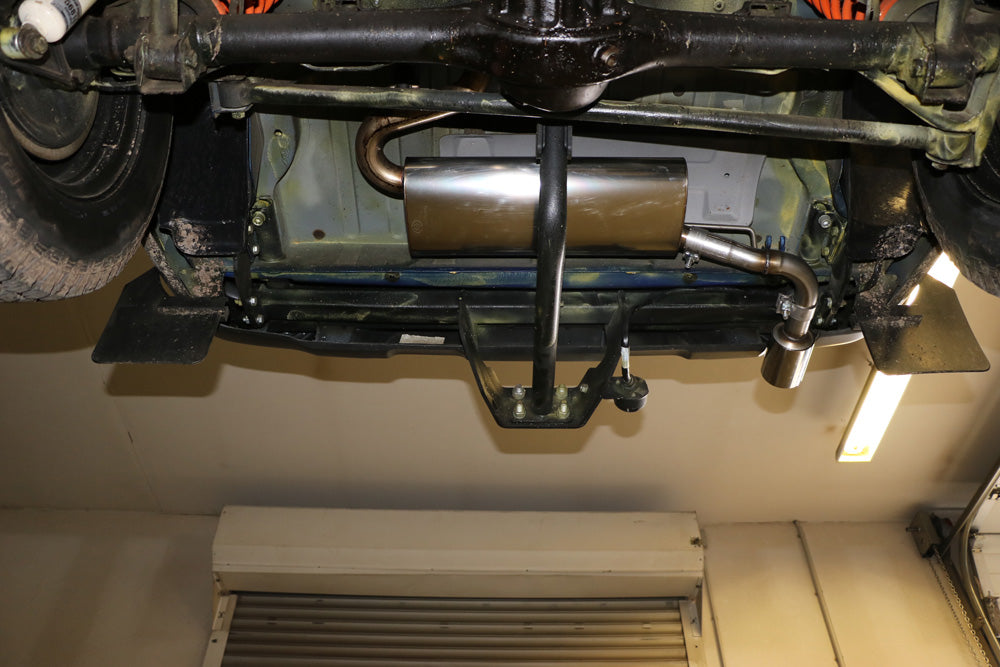 FOX Lada Niva 4x4 - Urban Endschalldämpfer quer Ausgang links - 1x90 Typ 10 links