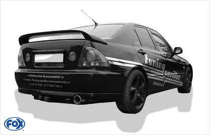 FOX Lexus IS200 - Bj. ab 99` Endschalldämpfer - 1x90 Typ 13