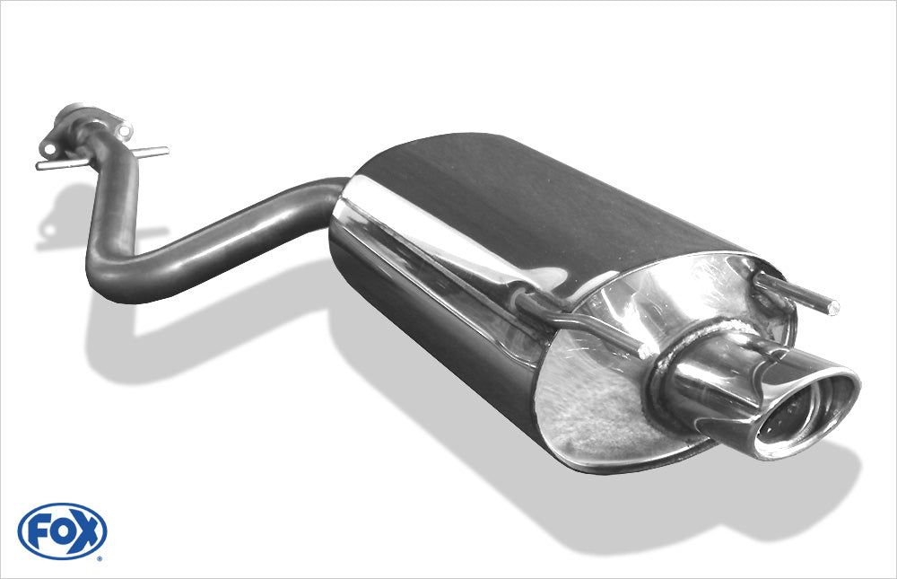 FOX Lexus IS200 - Bj. ab 99` Endschalldämpfer - 115x85 Typ 33