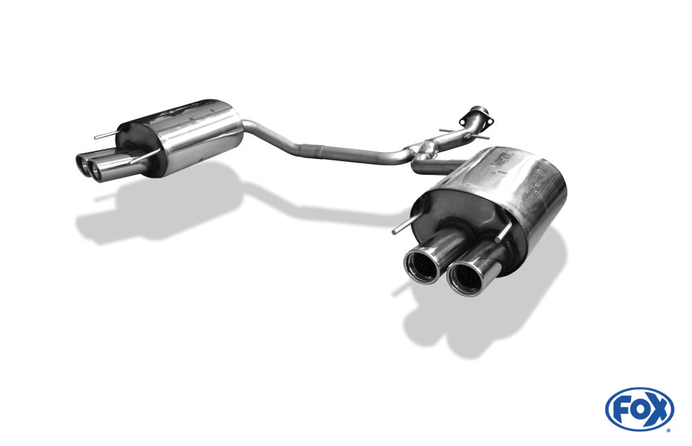 FOX Lexus IS 250 Endschalldämpfer rechts/links - 2x80 Typ 17 rechts/links