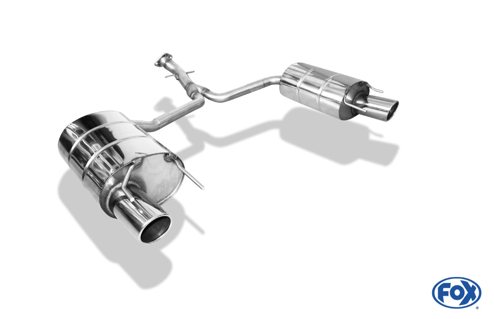 FOX Lexus IS 250 Endschalldämpfer rechts/links einflutig - 1x100 Typ 16 rechts/links