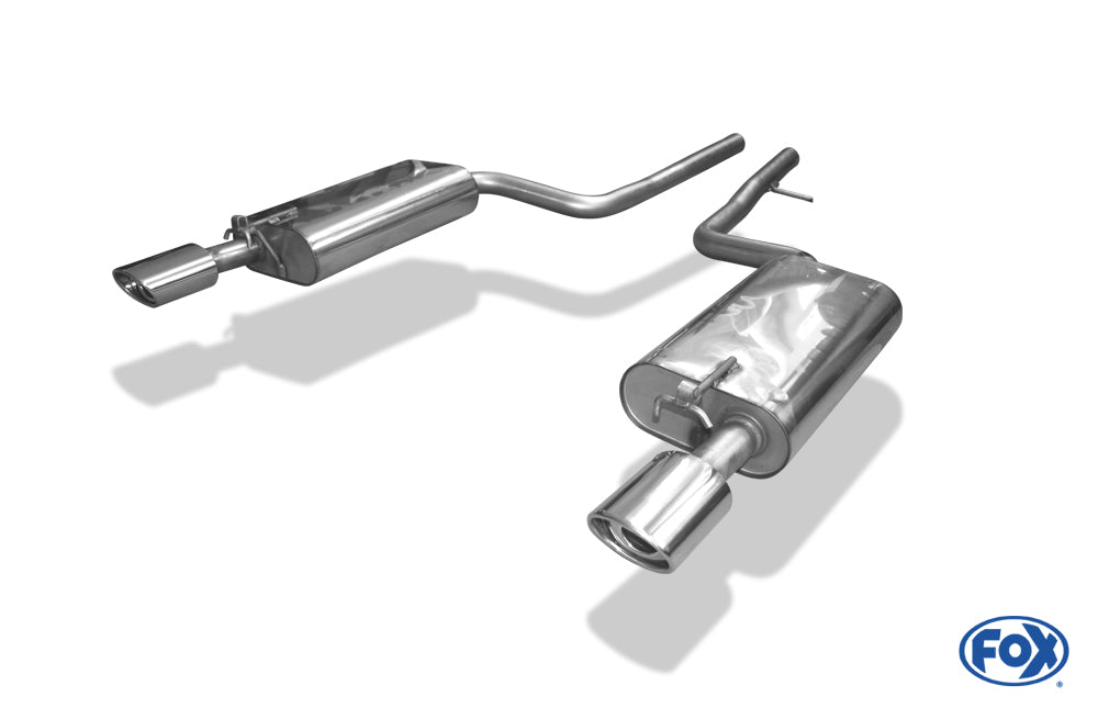 FOX Lexus LS 430 Endschalldämpfer Ausgang rechts/links - 115x85 Typ 33 rechts/links