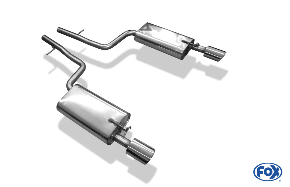 FOX Lexus LS 430 Endschalldämpfer Ausgang rechts/links - 115x85 Typ 33 rechts/links