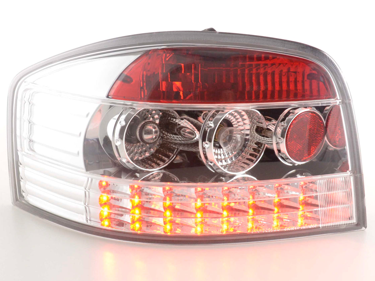 LED Rückleuchten Set Audi A3 Typ 8P Bj. 03-05 chrom