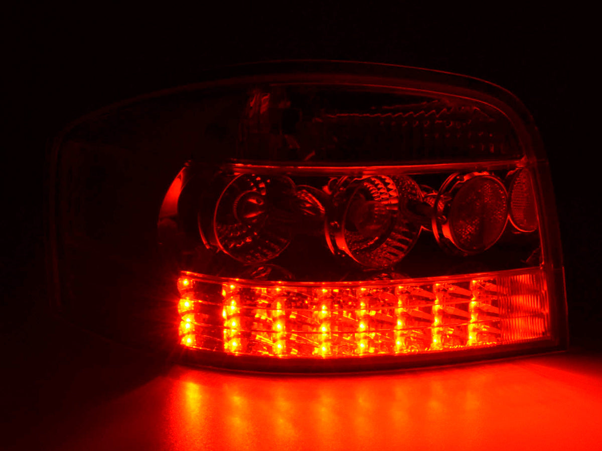 LED Rückleuchten Set Audi A3 Typ 8P Bj. 03-05 chrom