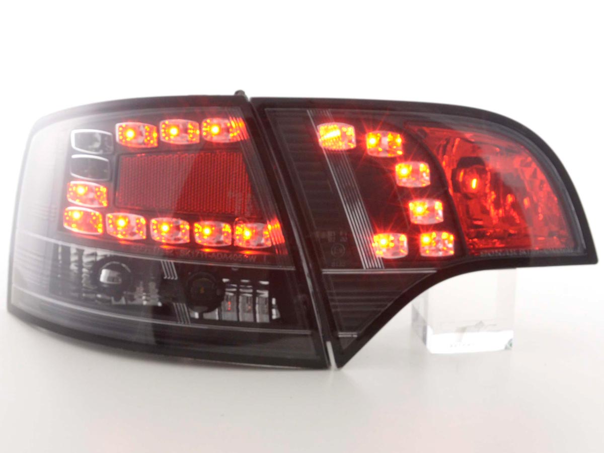 LED Rückleuchten Set Audi A4 Avant Typ 8E Bj. 04-08 schwarz
