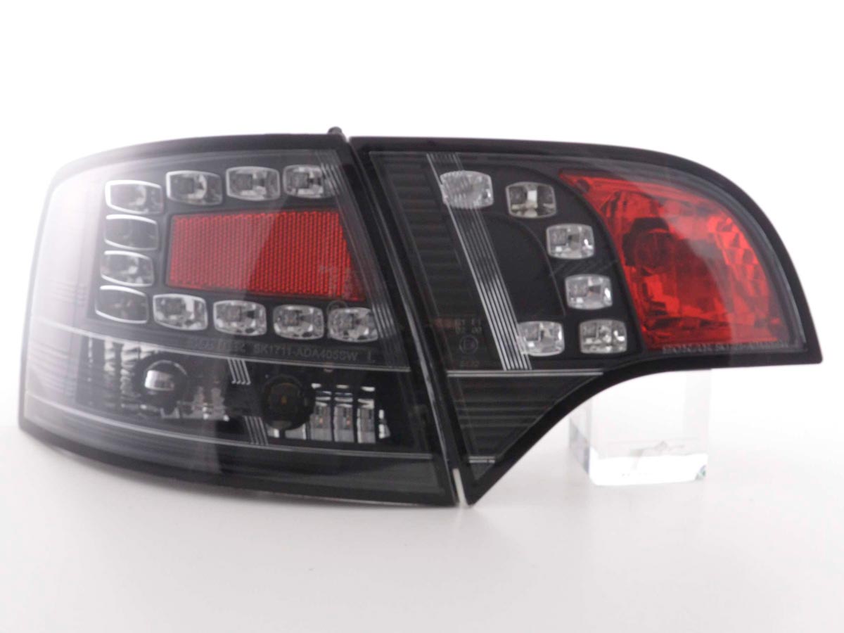 LED Rückleuchten Set Audi A4 Avant Typ 8E Bj. 04-08 schwarz