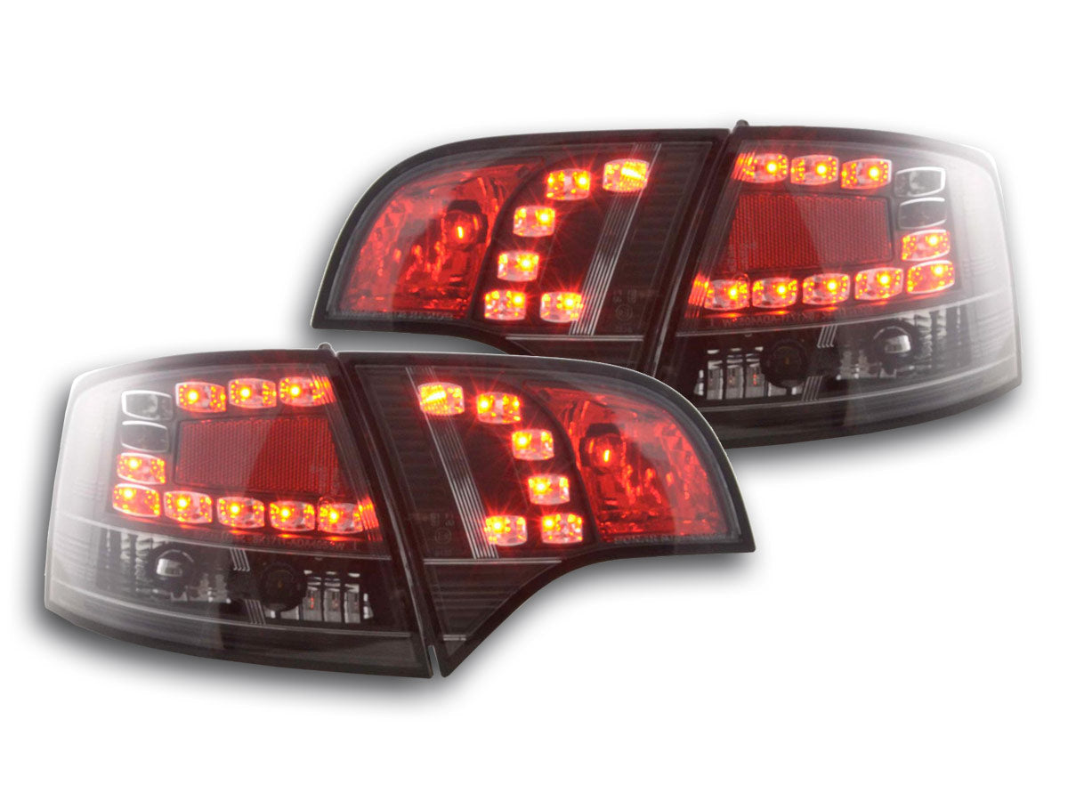 LED Rückleuchten Set Audi A4 Avant Typ 8E Bj. 04-08 schwarz