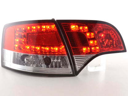 LED Rückleuchten Set Audi A4 Avant Typ 8E Bj. 04-08 rot/klar