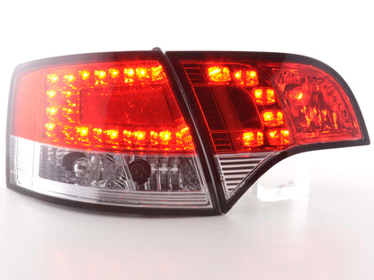 LED Rückleuchten Set Audi A4 Avant Typ 8E Bj. 04-08 rot/klar