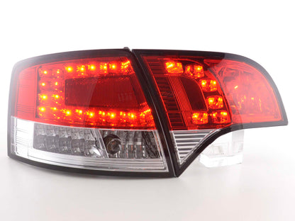 LED Rückleuchten Set Audi A4 Avant Typ 8E Bj. 04-08 rot/klar