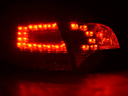 LED Rückleuchten Set Audi A4 Avant Typ 8E Bj. 04-08 rot/klar