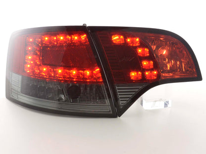 LED Rückleuchten Set Audi A4 Avant Typ 8E Bj. 04-08 rot/schwarz