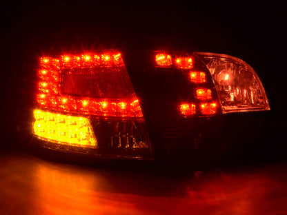 LED Rückleuchten Set Audi A4 Avant Typ 8E Bj. 04-08 rot/schwarz