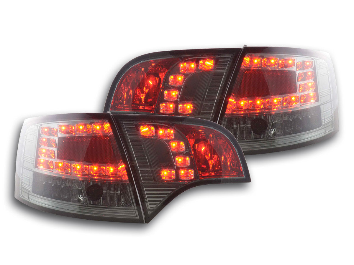 LED Rückleuchten Set Audi A4 Avant Typ 8E Bj. 04-08 schwarz