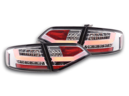 LED Rückleuchten Set Audi A4 B8 8K Limo Bj. 07-11 chrom