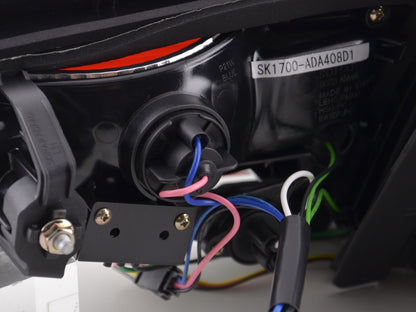 LED Rückleuchten Set Audi A4 B8 8K Limo Bj. 07-11 schwarz