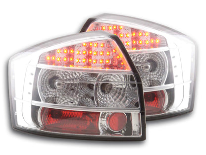 LED Rückleuchten Set Audi A4 Limousine Typ 8E Bj. 01-04 chrom