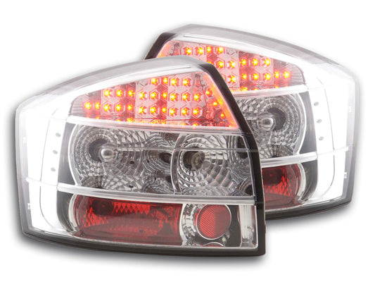 LED Rückleuchten Set Audi A4 Limousine Typ 8E Bj. 01-04 chrom