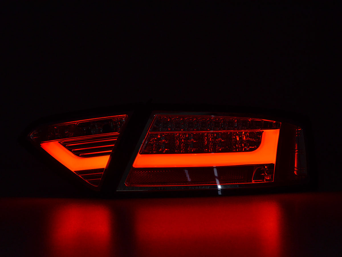 LED Rückleuchten Set Lightbar Audi A5 8T Coupe/Sportback Bj. 07-11 chrom
