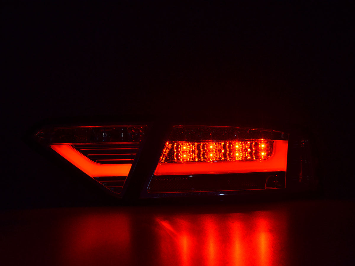 LED Rückleuchten Set Lightbar Audi A5 8T Coupe/Sportback Bj. 07-11 chrom