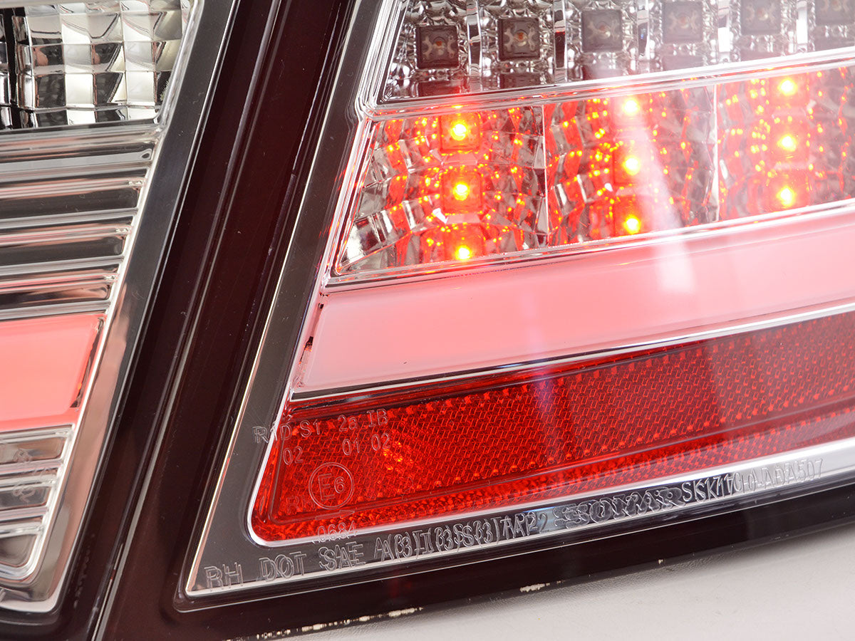 LED Rückleuchten Set Lightbar Audi A5 8T Coupe/Sportback Bj. 07-11 chrom
