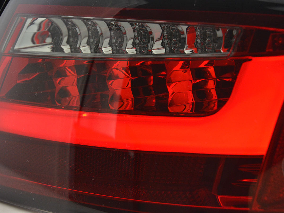 LED Rückleuchten Set Lightbar Audi A5 8T Coupe/Sportback Bj. 07-11 rot/schwarz