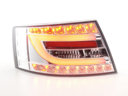 LED Rückleuchten Set Audi A6 Limo (4F) Bj. 04-08 chrom