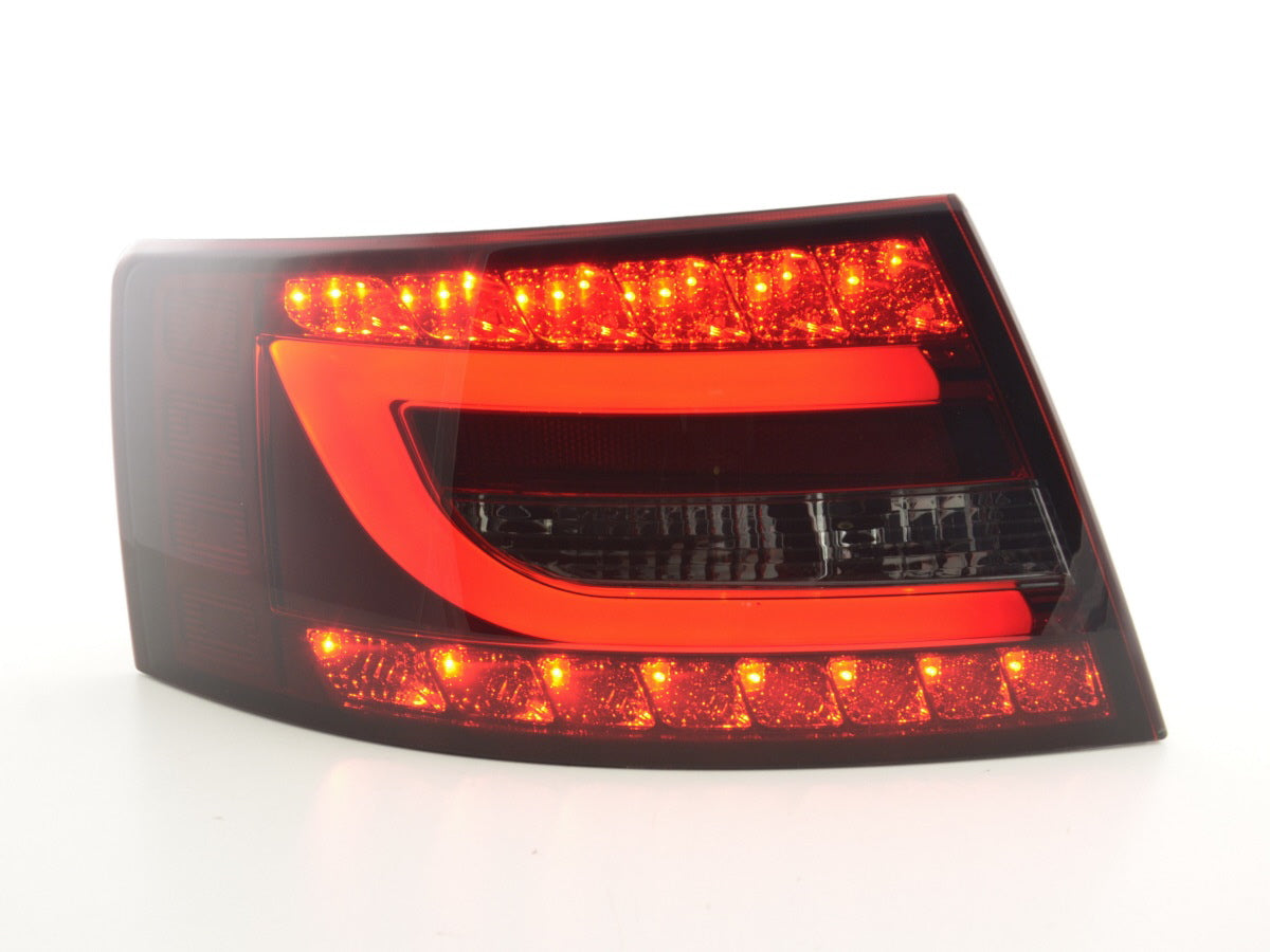 LED Rückleuchten Set Audi A6 Limo (4F) Bj. 04-08 rot/schwarz