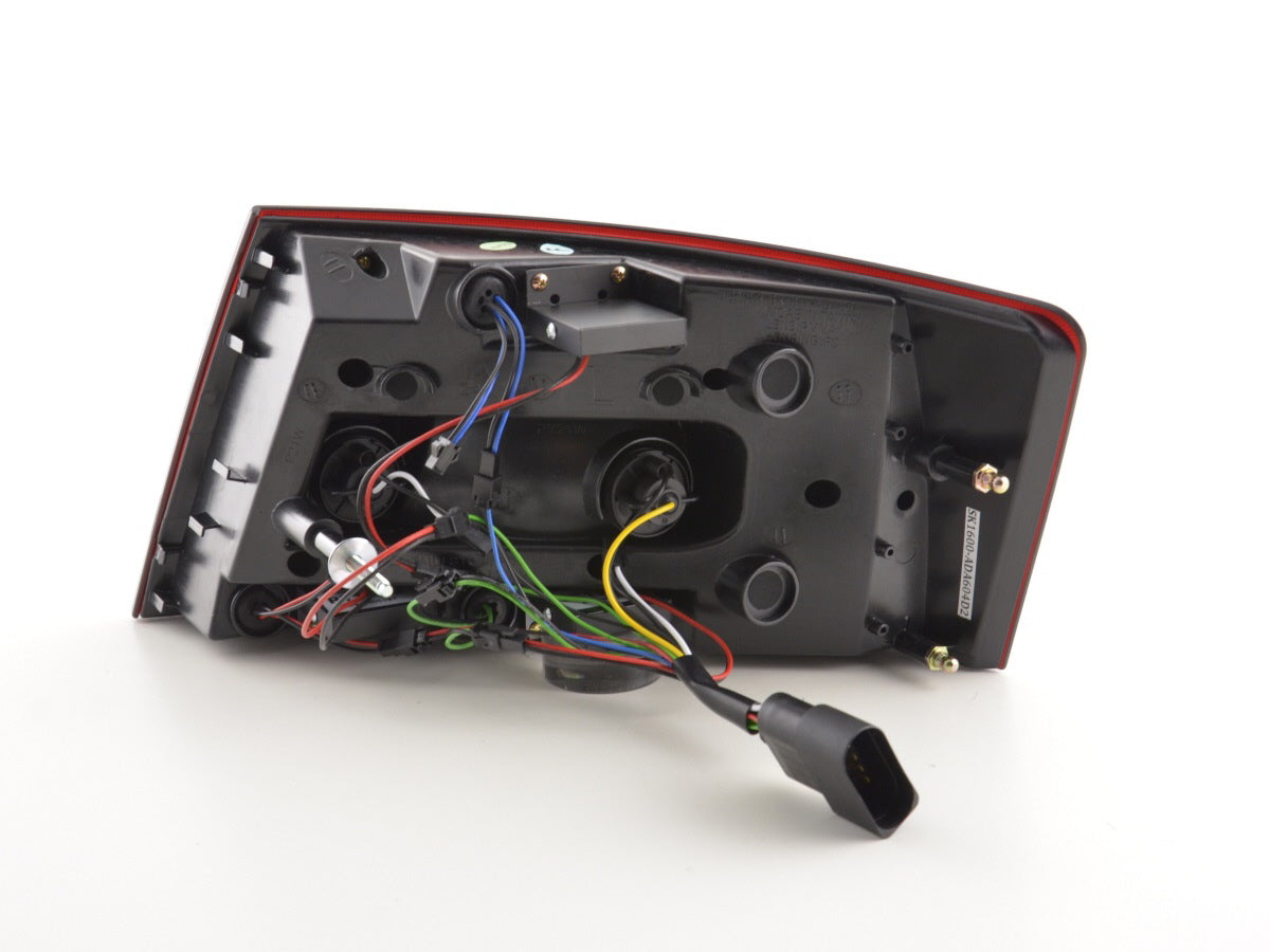LED Rückleuchten Set Audi A6 Limo (4F) Bj. 04-08 rot/schwarz